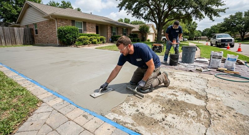Concrete Flatwork Repair
